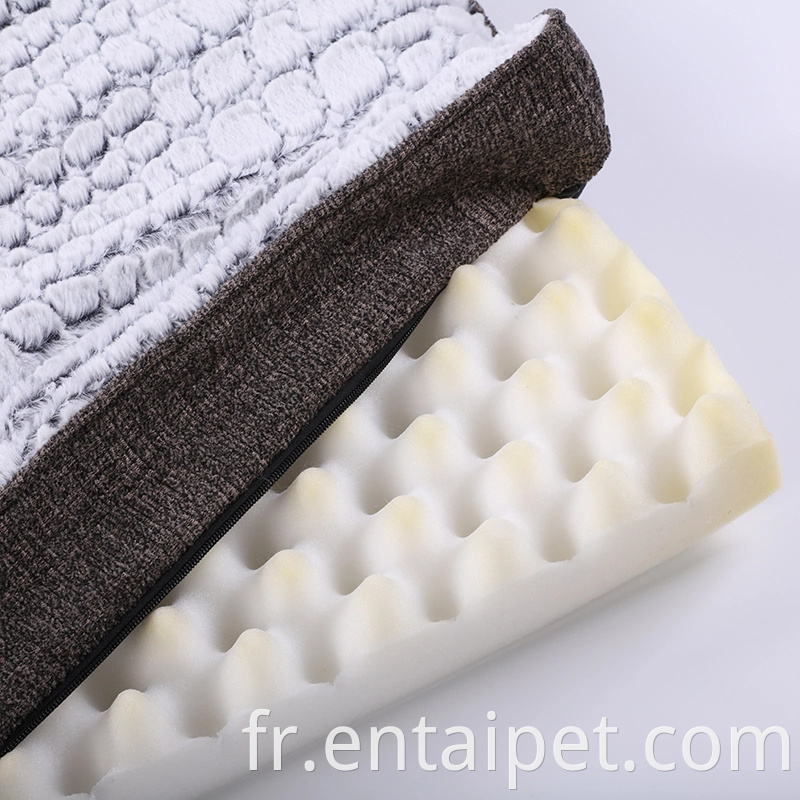 Polyester Material Pet Product fournit un nouveau style de lit de chat de luxe de luxe